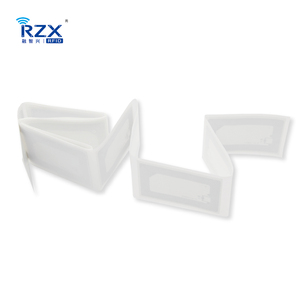 Étiquette de contrôle d'accès RFID autocollante 50x80mm 13,56 MHz en papier enduit imperméable pour la gestion des stocks de livres de bibliothèque pour <span class=keywords><strong>SLIX</strong></span> - Product Image 4