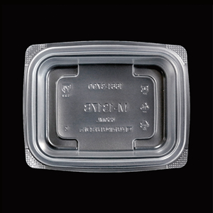 Boîte à charnières transparente de haute qualité, sans BPA, en PP, de marque coréenne, pour la présentation d'aliments et de fruits en magasin - Product Image 5