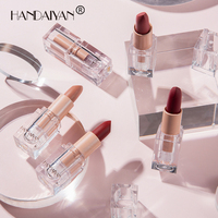 Rouge à lèvres mat, teinte nude, longue tenue et non-transfert, rouge à lèvres mat pour maquillage.