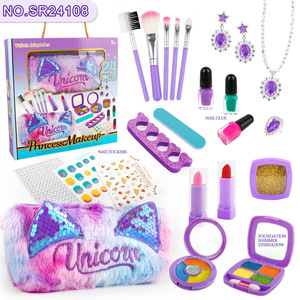Accessoires de ménage pour petite fille, sac de princesse, sac à main chat, jouets de <span class=keywords><strong>maquillage</strong></span> et de coiffure - Product Image 2