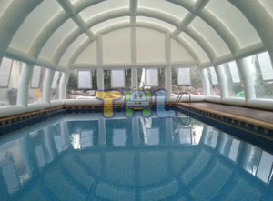 Couverture <span class=keywords><strong>de</strong></span> <span class=keywords><strong>piscine</strong></span> personnalisée, dôme <span class=keywords><strong>de</strong></span> <span class=keywords><strong>piscine</strong></span> <span class=keywords><strong>gonflable</strong></span>, tente <span class=keywords><strong>de</strong></span> <span class=keywords><strong>piscine</strong></span> - Product Image 3