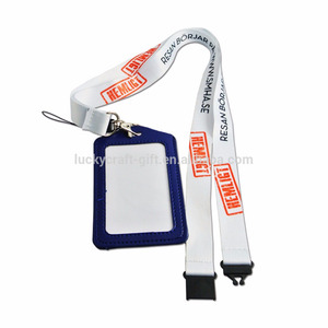Cordones de seguridad personalizados en blanco de poliéster blanco con impresión personalizada, cordón de identificación personalizado con diseño de sirena y soporte para tarjeta médica, anime - Product Image 2