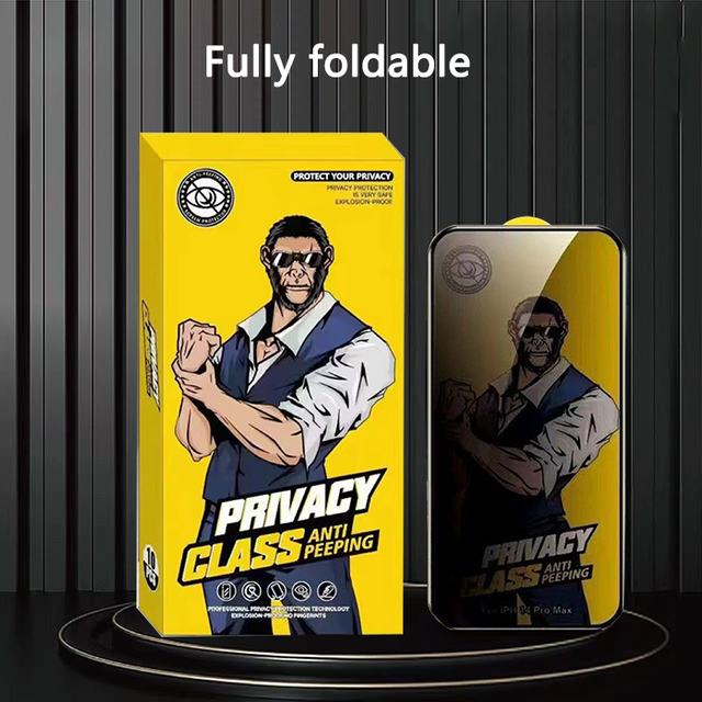 Wholesale Quality Assurance  Gorilla Privacy Anti Spy  Tempered Glass Phone Screen Protector for iphone 11 12 13 14 15 16 Plus