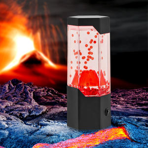 Nieuwigheid Usb Mini Desktop Decoratieve Nachtverlichting Vulkaan & Aquarium Tank Led Lampen Fabriek Direct - Product Image 6