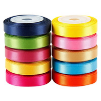 Ruban en satin polyester à âme en mousse, vente en gros d'usine, pour la Saint-Valentin, les anniversaires, les cadeaux de Noël, la décoration florale et les décors de mariage