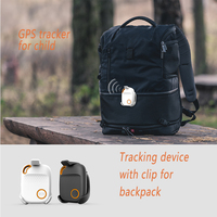 Traqueur GPS anti-enlèvement pour enfant Eview EV04 Dispositif de suivi GPS avec clip facile pour les enfants