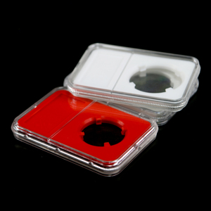 Dikdörtgen plastik para toplama kutusu sikke levha saklama kutusu durumda - Product Image 4