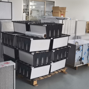 Vente directe usine OEM ODM – Filtre à air industriel haute performance avec média en fibre de verre pour la ventilation des salles blanches - Product Image 3
