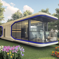 Maison Capsule Spatiale Personnalisée Prix Usine – Cabine Préfabriquée de Taille Appartement pour Utilisation Extérieure, Camping-Car, Maison, Resort, Bureau
