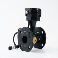Compteur d'eau intelligent à ultrasons NB-IoT DN50 économique, monocanal, en fonte, R250, IP68, pour applications municipales et industrielles, débit en vrac