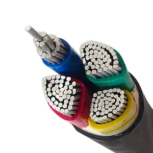 0.6/1kv YJLV 240mm2 4Core PVC Power Cable Aluminum Conductor and Armoured XLPE Insulation and Sheath Power Cable