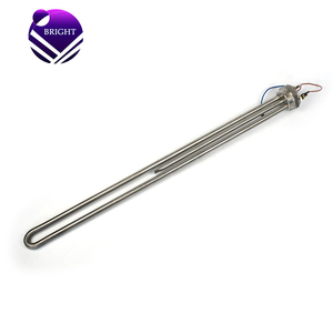 Sáng 230V 4500W mặt bích công nghiệp ngâm nước nóng yếu tố với xây dựng trong nhiệt - Product Image 3