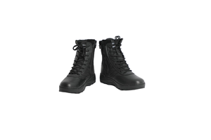 <span class=keywords><strong>Botas</strong></span> Tácticas de Cuero Impermeables Personalizadas al por Mayor con Caña Alta para Trabajadores al Aire Libre - Product Image 4