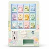 Distributeur de cartes ZDYS, machine à cartes Gacha Twist, paiement par code QR, en acier, verre et PVC, pour les magasins de cartes, les centres commerciaux, les salles de jeux d'arcade