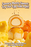 Gâteaux au fromage séchés de style chinois, pâtisseries au fromage, petits pains au fromage, boîte de 6 pièces, desserts de qualité supérieure, en-cas prêts à manger, sucrés