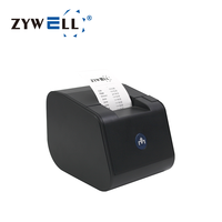 ZYWELL Z58-III Sistema POS para Restaurantes de Comida Rápida, Impresora Térmica de Recibos de 58 mm, Impresora de Tickets de Pedidos