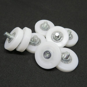 19mm 22mm 24mm 26mm 28mm 30mm ngăn kéo con lăn nhựa Nylon POM ngăn kéo ròng rọc thay thế bánh xe mang ròng rọc nhỏ với các loại hạt - Product Image 6