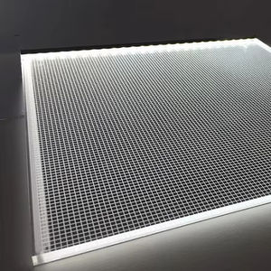 Plaque de guidage lumineux PMMA à luminosité améliorée, processus de pressage à chaud pour projecteurs - Rina Tech - Product Image 1