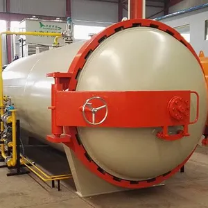 Hot Selling automatic pressure control steam vulcanize rubber autoclave for Vulcanized rubber products industry