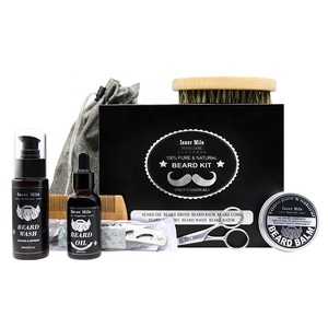 Isner milla la <span class=keywords><strong>barba</strong></span> <span class=keywords><strong>Kit</strong></span> <span class=keywords><strong>barba</strong></span> para los hombres 100% Natural <span class=keywords><strong>barba</strong></span> bálsamo de aceite para la etiqueta privada/en Stock - Product Image 1