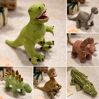 Jouets en peluche dinosaures : Triceratops, Tyrannosaurus Rex, Stegosaurus, Brachiosaurus – Poupées douces en coton PP, 31-50 cm, en boîte, parfaites