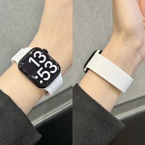 Correa Magnética de Silicona con Diseño de Lichi para Reloj Serie 1-11, Unisex, Correa de Reloj de 22 mm - Product Image 6