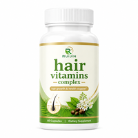OEM ODM Vitamines capillaires complexes pour adultes en capsules Biotine Collagène Kératine Extrait de Palmier Nain Extrait de Bambou Soutien Cheveux Peau Ongles Immunité