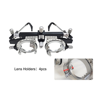 Professional Optometry Trial Frame Set Adjustable PD 48-80mm Lightweight Aluminum Alloy for Eye Clinic & Optical Shop AF-4880A