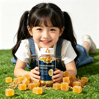 Multivitamines quotidiennes pour enfants sous forme de gommes sans sucre, véganes, à base de pectine, 13 vitamines naturelles essentielles pour soutenir le système immunitaire et favoriser une croissance saine