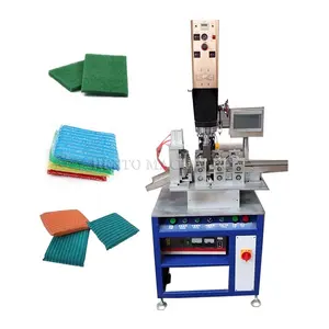 High Output Sponge Pad Scrubber Making Machine / Kitchen Scrubber Cloth Making Machine / Scrubber Making Machine