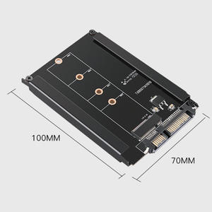 B chiave <span class=keywords><strong>M</strong></span>.<span class=keywords><strong>2</strong></span> NGFF SSD a <span class=keywords><strong>2</strong></span>.5 scheda adattatore convertitore SATA con staffa metallica - Product Image 3