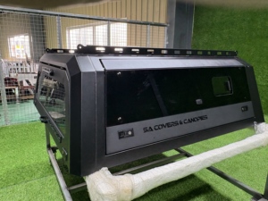 Cubierta de Caja de Camioneta de Aleación de Aluminio Impermeable OEM Directo de Fábrica con Mesa de <span class=keywords><strong>Camping</strong></span> para TOYOTA HILUX REVO/<span class=keywords><strong>VIGO</strong></span> - Product Image 2