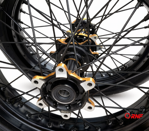 Nouvel ensemble de pneus Supermoto 110/70-17 140/70-17, pneus de route à motif lisse pour SurRon Ultra Bee, vélo électrique, rétrofit/amélioration MX - Product Image 1