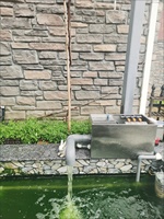 Système de filtration et de circulation automatique de l'eau pour bassin à poissons et machine de microfiltration rotative à tambour pour bassin à koïs d'aquaculture