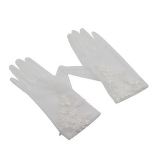 <span class=keywords><strong>Gants</strong></span> courts en soie brodés de fleurs en dentelle, accessoires de mariage pour mariée, cadeau pour <span class=keywords><strong>demoiselle</strong></span> <span class=keywords><strong>d</strong></span>'<span class=keywords><strong>honneur</strong></span> - Product Image 5