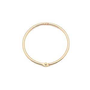 Bague <span class=keywords><strong>de</strong></span> <span class=keywords><strong>reliure</strong></span> <span class=keywords><strong>de</strong></span> livre <span class=keywords><strong>de</strong></span> bureau en fer <span class=keywords><strong>de</strong></span> 2 pouces, couleur or clair, bague à feuilles mobiles - Product Image 2