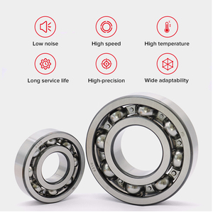 ตลับลูกปืนเม็ดกลมร่องลึก FO Industrial 6322-2Z ขนาด 110*240*50 มม. - Product Image 3