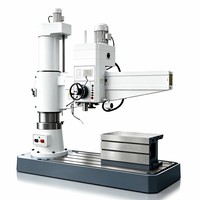Perceuse radiale Z3080-25.1 avec cône de broche MT6 et 16 vitesses, robuste pour le perçage de trous dans le métal en atelier