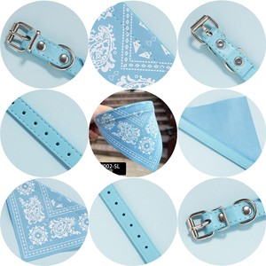 Écharpe triangulaire en polyester <span class=keywords><strong>pour</strong></span> animaux de compagnie de la marque Clh, bavoir <span class=keywords><strong>pour</strong></span> <span class=keywords><strong>chien</strong></span>, motif imprimé graffiti, style Instagram, 14 couleurs disponibles, chats, toutes saisons - Product Image 4