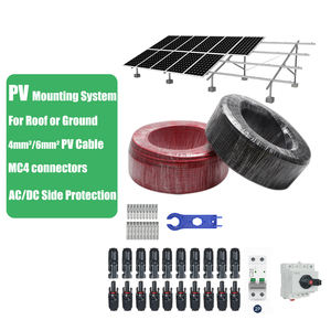 Sistema de Energía Solar MPPT de Silicio Policristalino de Alta Potencia para Servidores de Minería GPU y Computación con IA, <span class=keywords><strong>Kit</strong></span> de Uso Doméstico de 20kW, 50kW, 100kW - Product Image 5