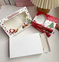 Nouveauté - Coffret cadeau de bougies parfumées pour l'Avent de Noël avec impression de logo personnalisé pour l'emballage de cadeaux de Noël