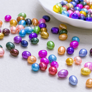 <span class=keywords><strong>Perlas</strong></span> Naturales de Agua Dulce <span class=keywords><strong>en</strong></span> Forma de Arroz de 6mm a 8mm, 16 Colores, Cuentas para la Elaboración de Joyería, <span class=keywords><strong>Perlas</strong></span> de Agua Dulce, Muses Jewels, Mejor Vendedor - Product Image 4