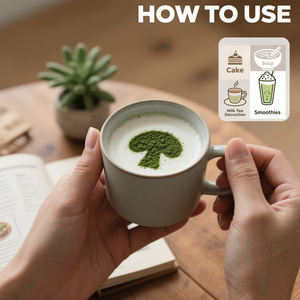 Thé vert matcha biologique de qualité A-6A aromatisé sur mesure en vrac, nouveau - Product Image 4