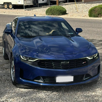 Ensemble de phares LED pour Chevrolet Camaro SS 2018-2021, lentille de projecteur améliorée, 6500K, 12V, DRL, clignotant, Plug & Play