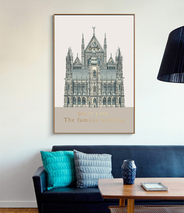 Venta al por mayor 40x50cm Vista de la ciudad, Venta caliente Pintura al óleo italiana de la ciudad del agua Venecia - Product Image 1