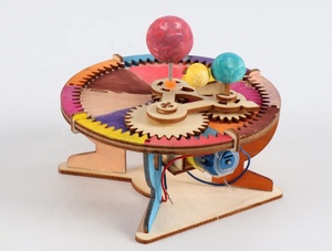 Ensemble d'engrenages Terre Lune Soleil, modèle géographique DIY, kits d'éducation scientifique pour enfants, jouet de puzzle à assembler - Product Image 6