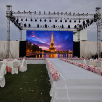 Panneau d'écran LED de location 500x1000mm étanche IP65 haute luminosité pour affichage extérieur, scène, événement, spectacle