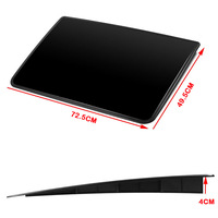 Cubiertas Universales Negras de ABS para Techo Solar, Accesorios Exteriores para Automóviles, Kits de Decoración de Carrocería, Piezas de Automóvil, Embellecedores, Tuning