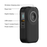 Station d'alimentation murale sans fil tout-en-un PD65W certifiée ETL 10000mAh avec aimant