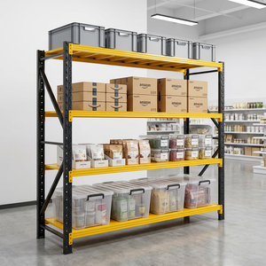 Magazzino magazzino rack industriali prefabbricati <span class=keywords><strong>acciaio</strong></span> leggero Racking <span class=keywords><strong>in</strong></span> <span class=keywords><strong>acciaio</strong></span> inox peso leggero scaffalatura <span class=keywords><strong>in</strong></span> metallo - Product Image 1